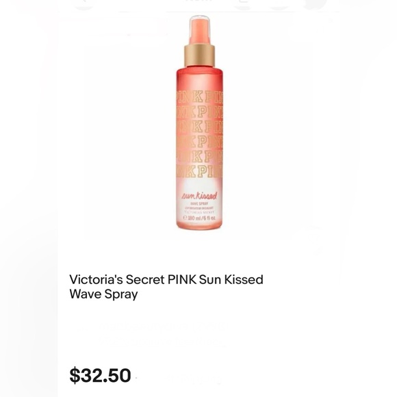 ☀️Victoria's Secret PINK Sunkissed Wave Spray - Picture 2 of 2